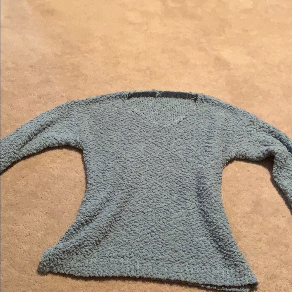 Adorable popcorn sweater